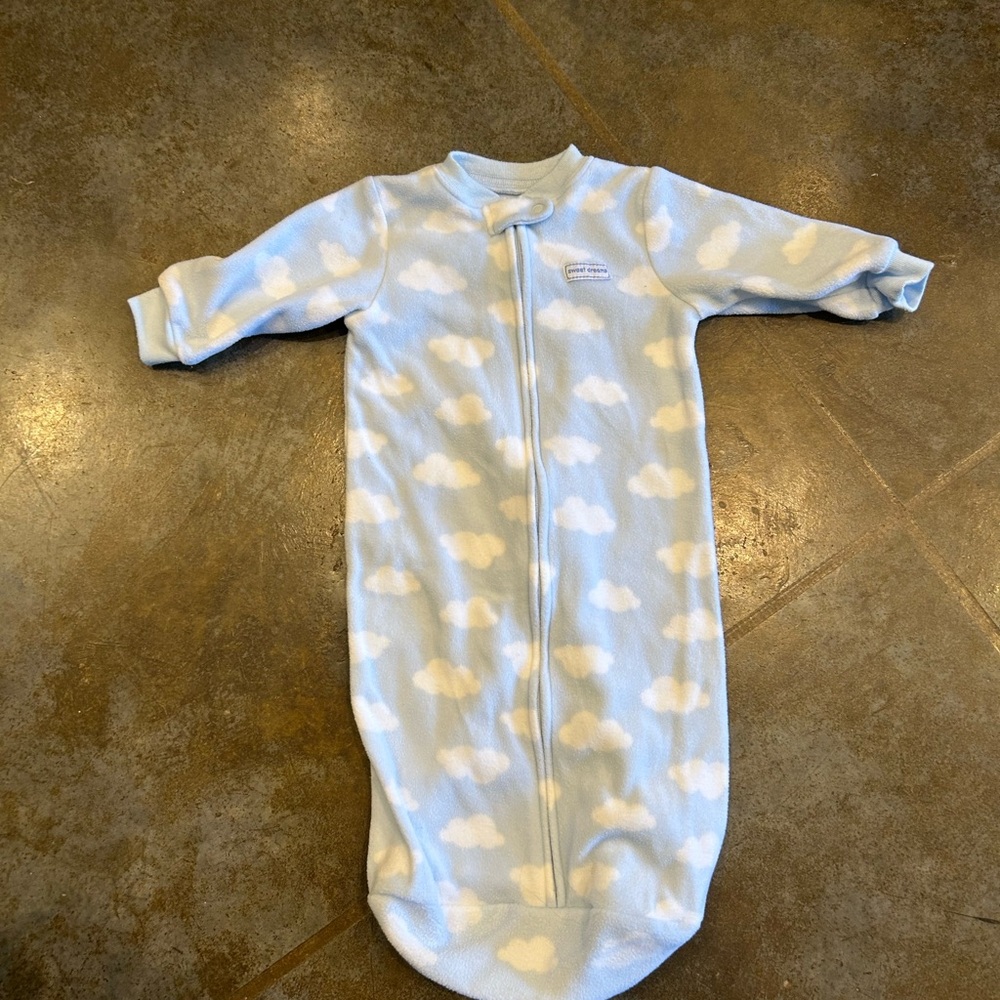 Cloud Print Kids Pajamas